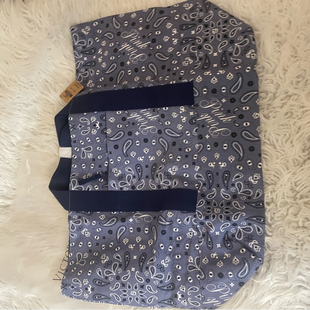 Victoria’s Secret Reversible Cotton Tote NWT